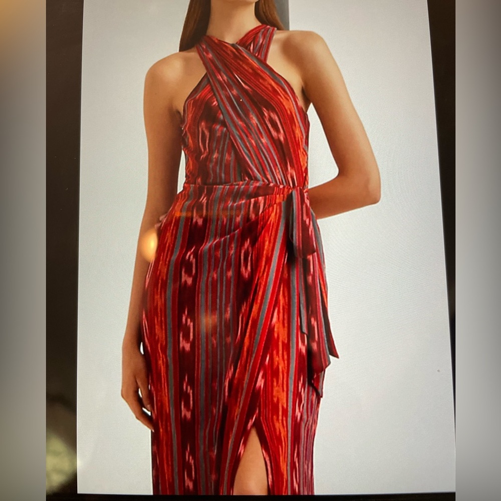Lauren Ralph Lauren beautiful long multicolor dress brand new